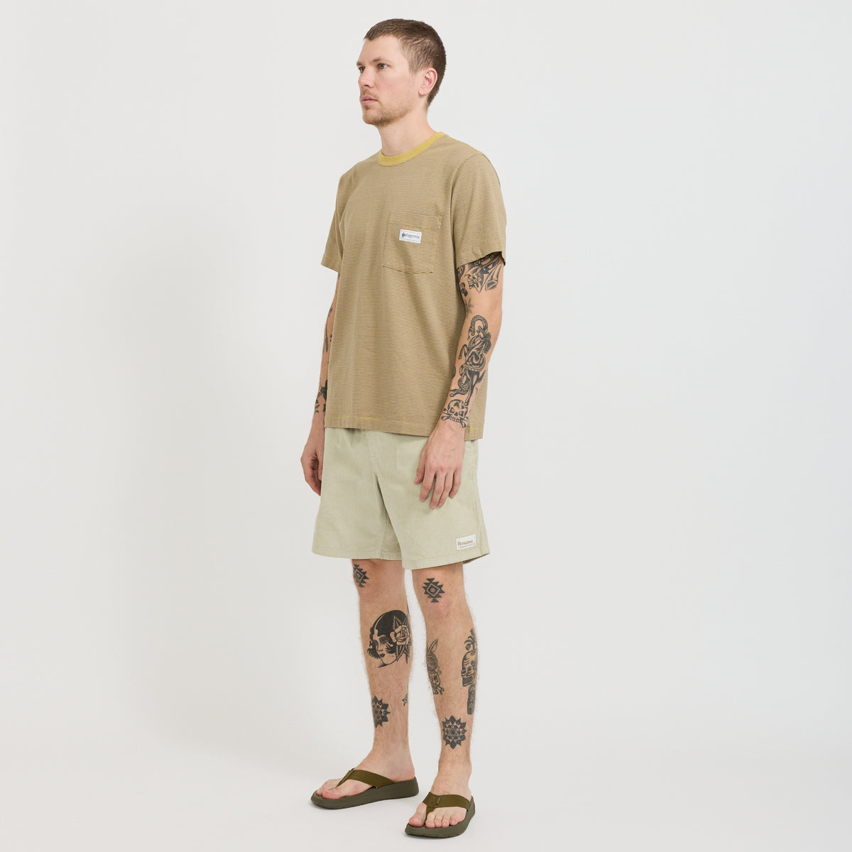 Patagonia | Corduroy Volley Shorts Pelican | Maplestore