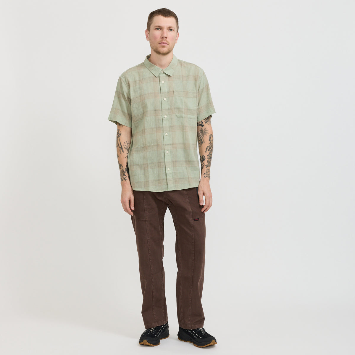Patagonia | A/C Shirt Harmony: Lichen Green | Maplestore