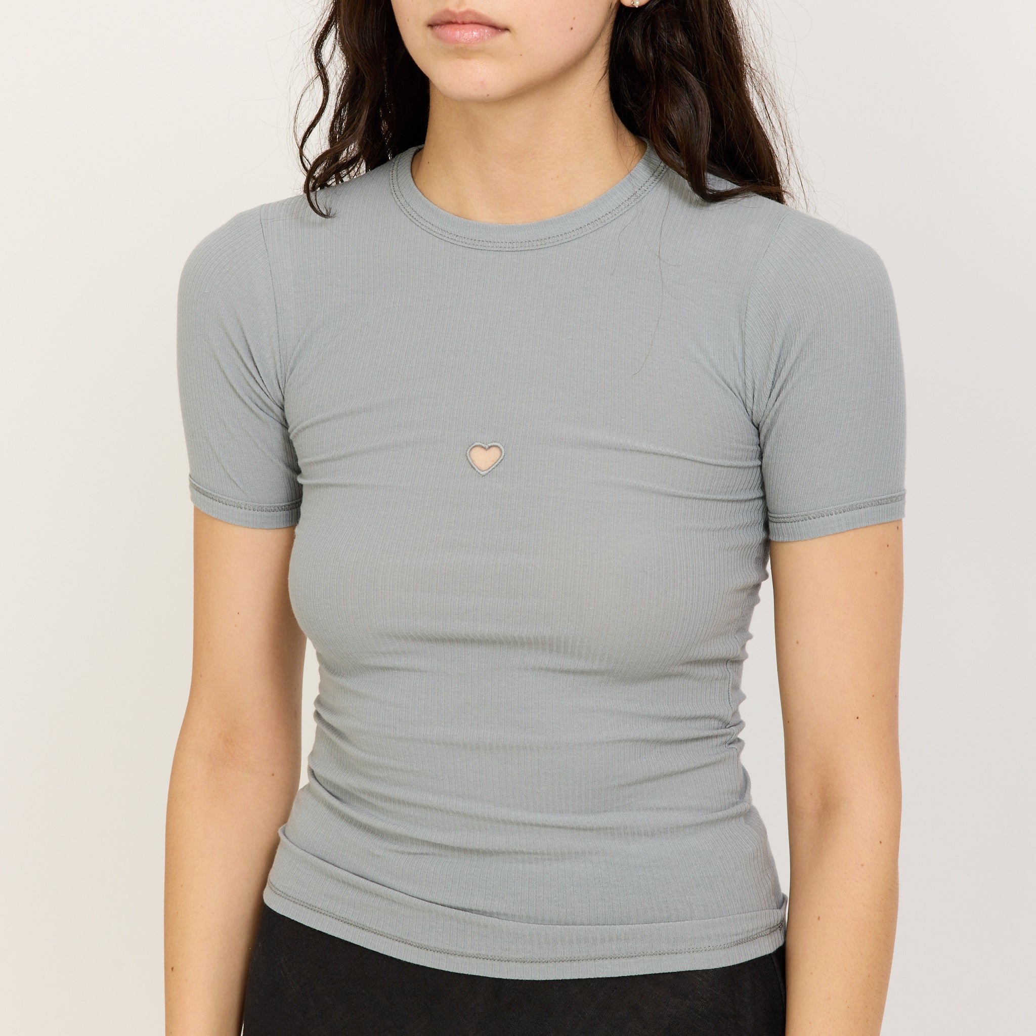 Baserange | Heart Tee Bow Blue | Maplestore