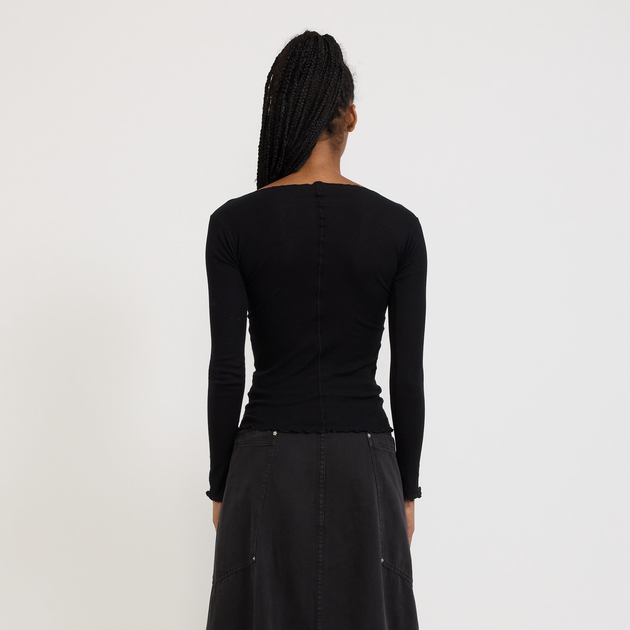 Baserange | Pama Long Sleeve Black | Maplestore