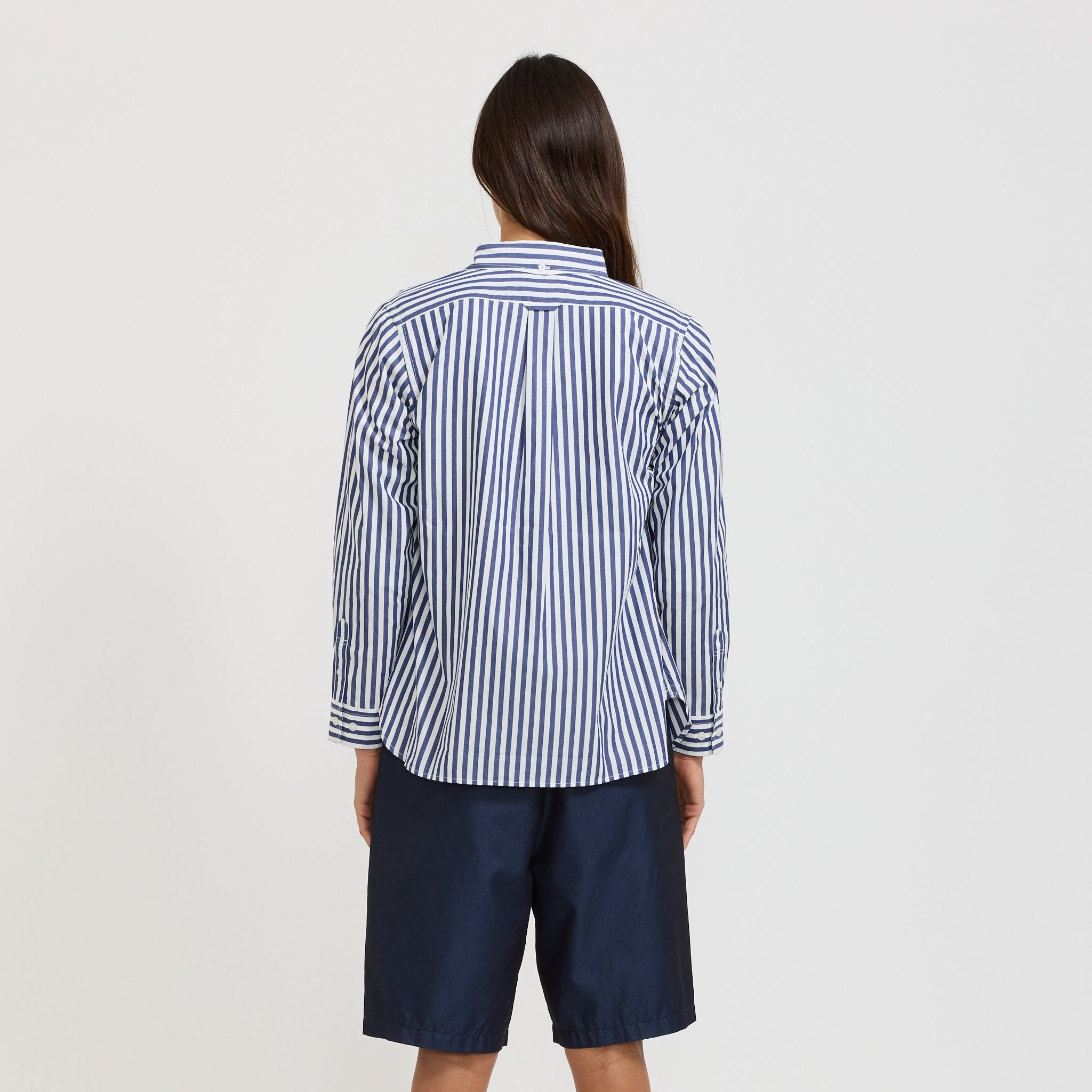 Beams Boy | London Stripe B.D Navy | Maplestore