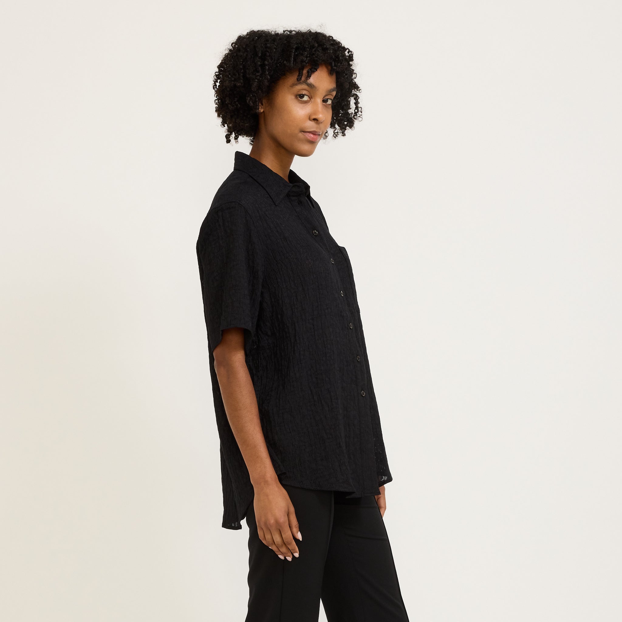 Blanca | Lara Shirt Black | Maplestore