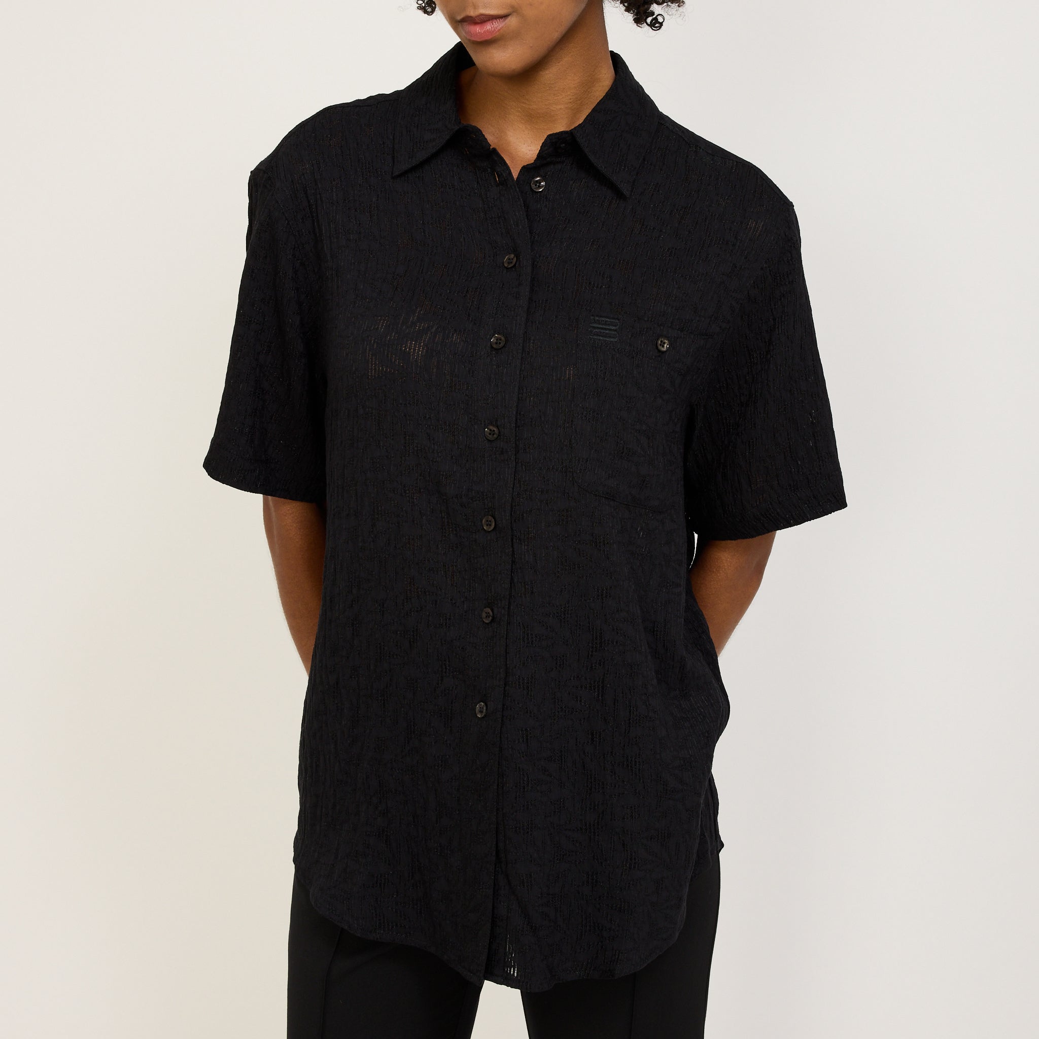 Blanca | Lara Shirt Black | Maplestore