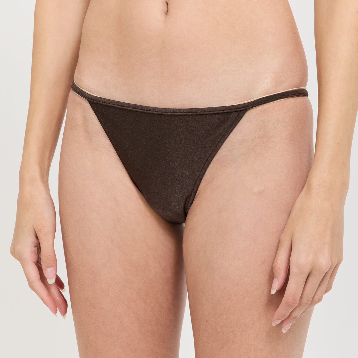 C.Design | String Brief Seppia Brown Shimmer | Maplestore