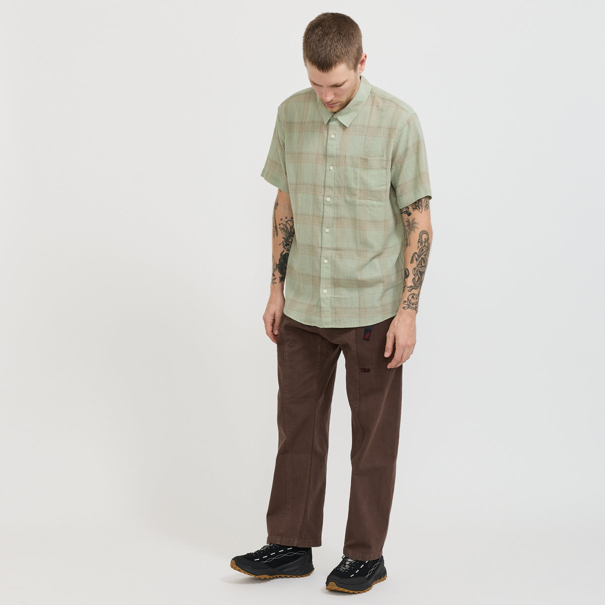 Patagonia | A/C Shirt Harmony: Lichen Green | Maplestore