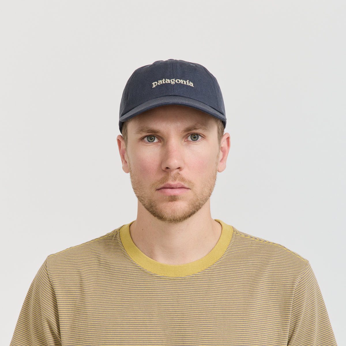 Patagonia | Graphic Trad Cap Text Logo: Smolder Blue | Maplestore