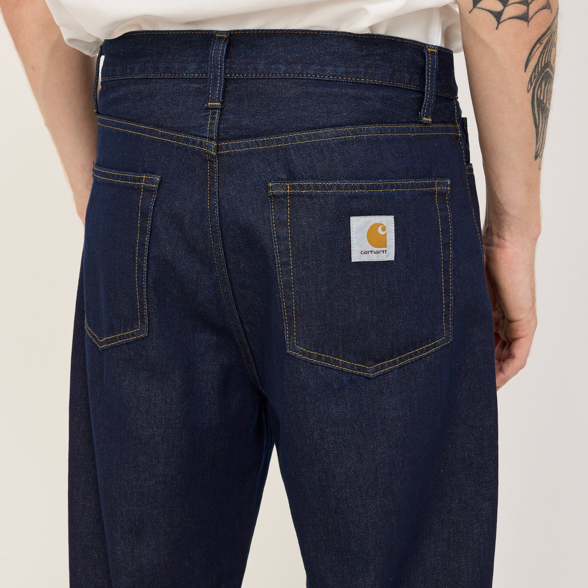 Landon Pant Blue Rinsed | Carhartt WIP Men's Denim | Maplestore