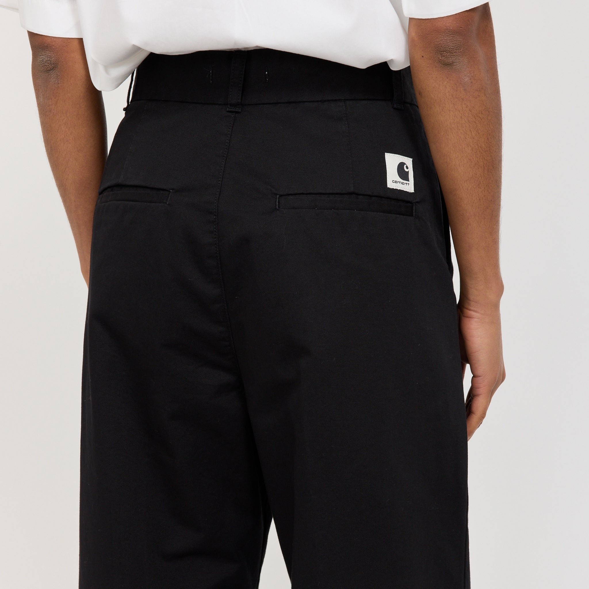 Carhartt WIP | Leola Pant Black Stone Washed | Maplestore