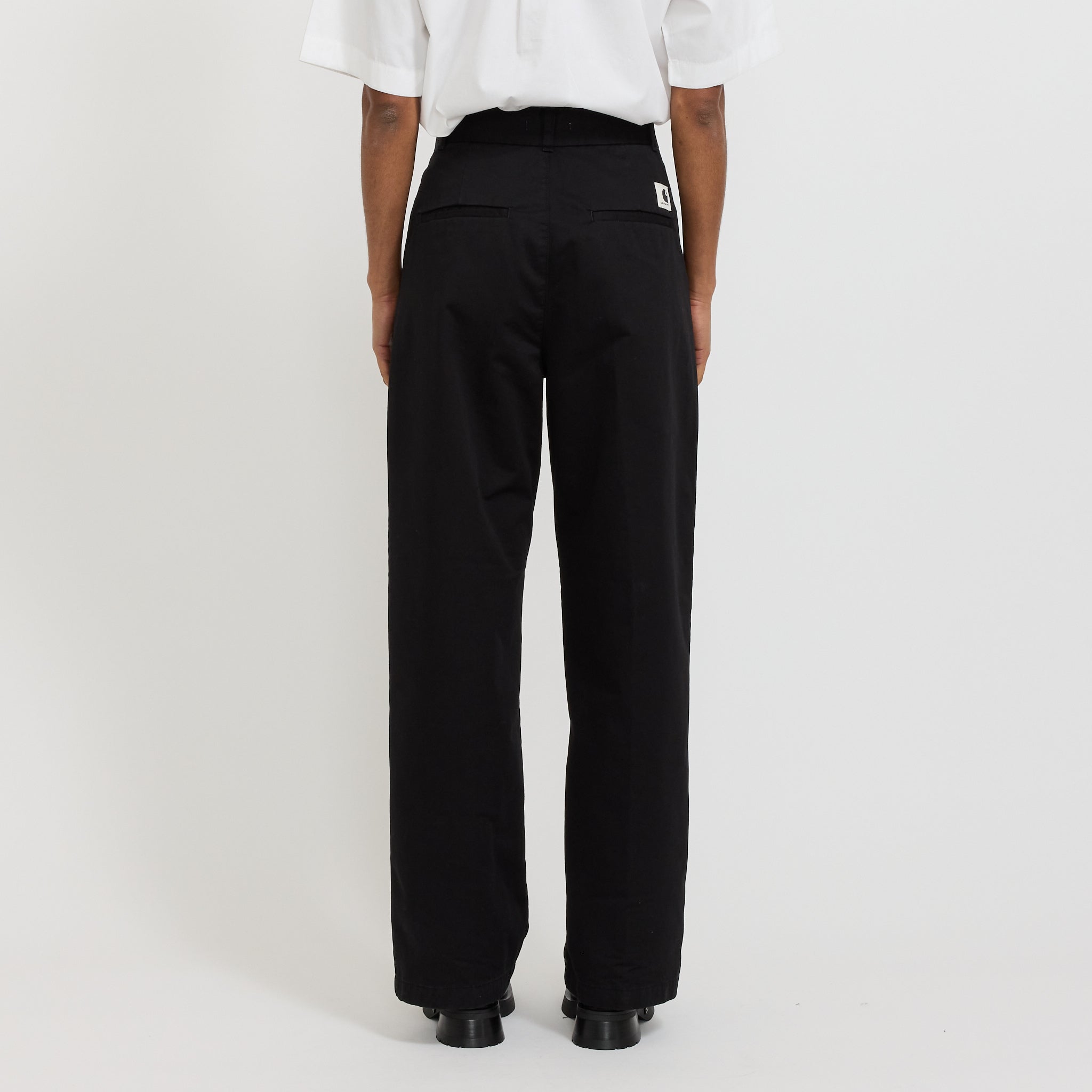 Carhartt WIP | Leola Pant Black Stone Washed | Maplestore