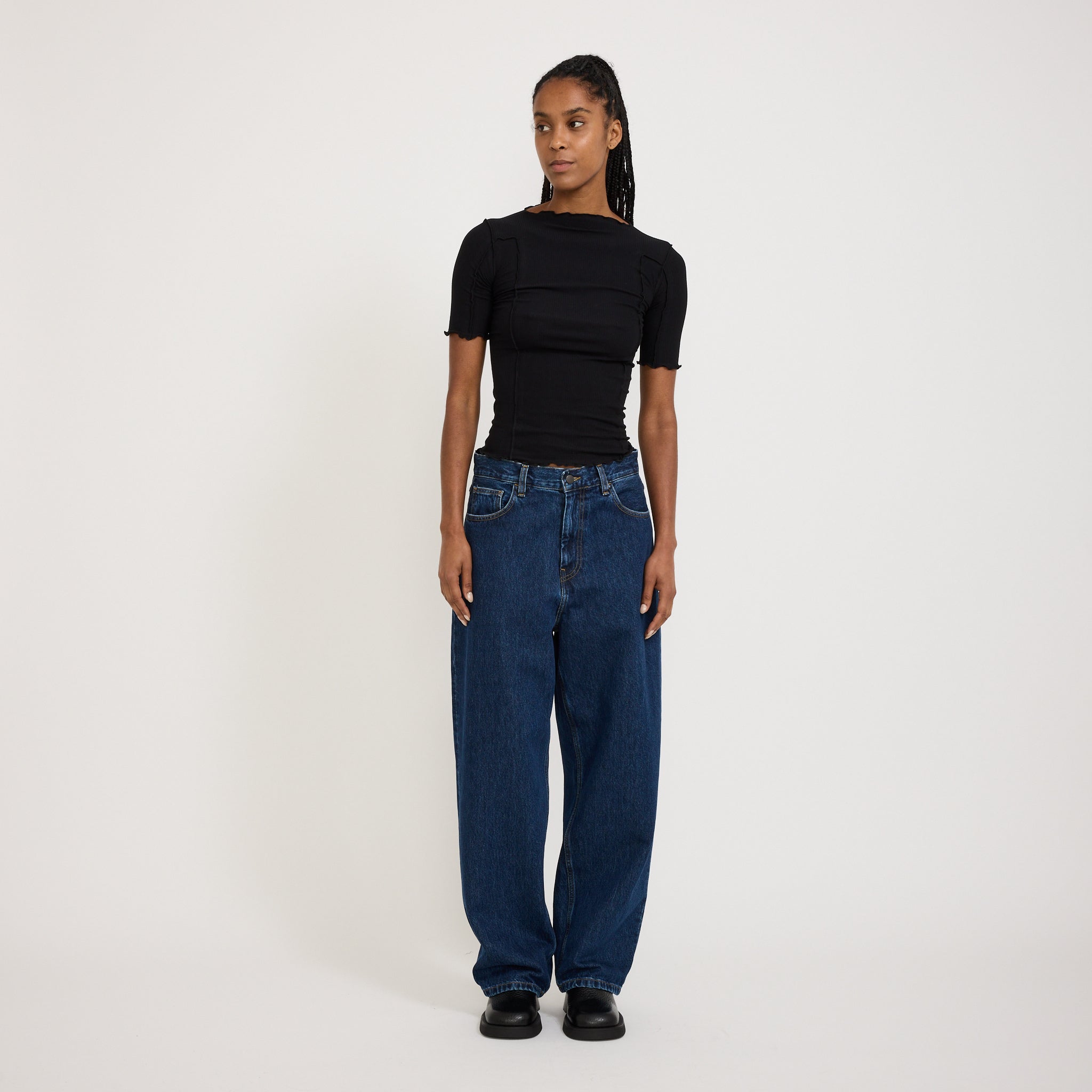 Women's Brandon Pant Blue Stone Washed | Maplestore