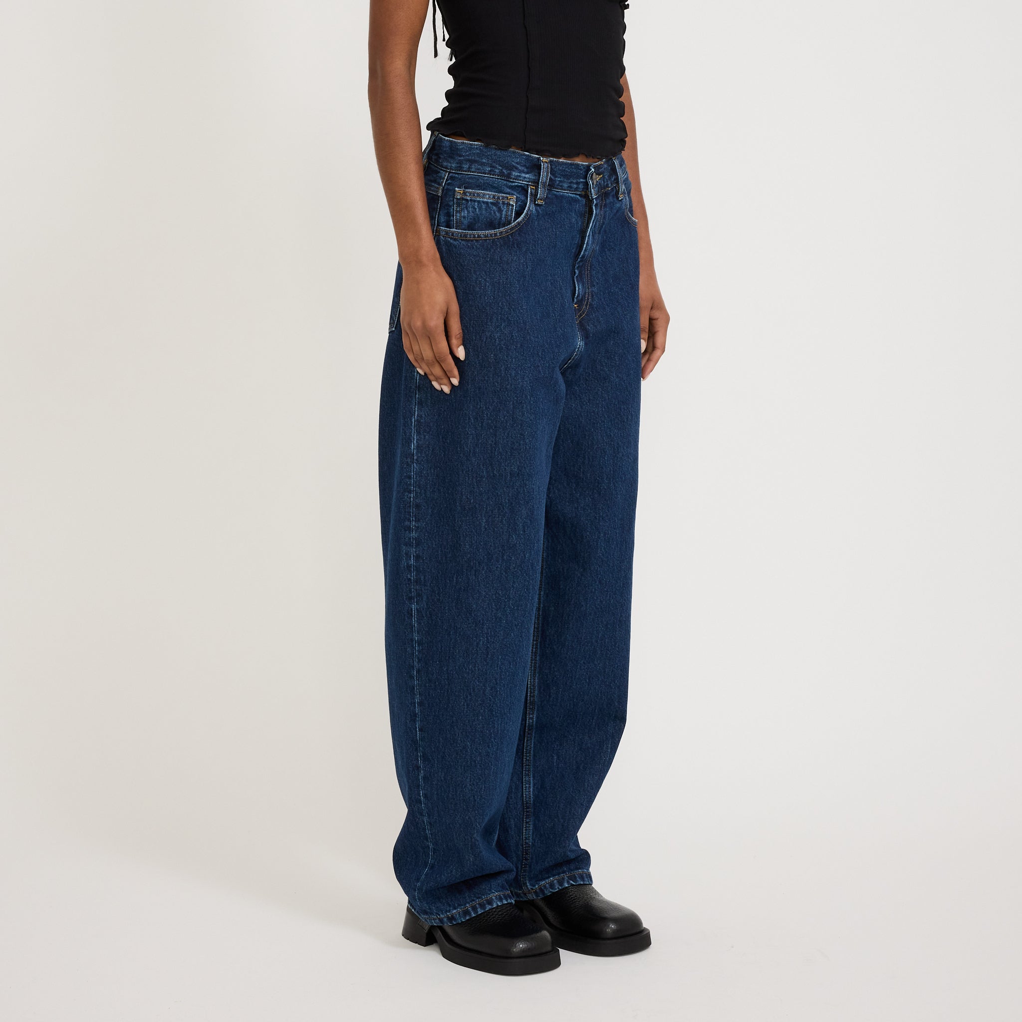 Women's Brandon Pant Blue Stone Washed | Maplestore
