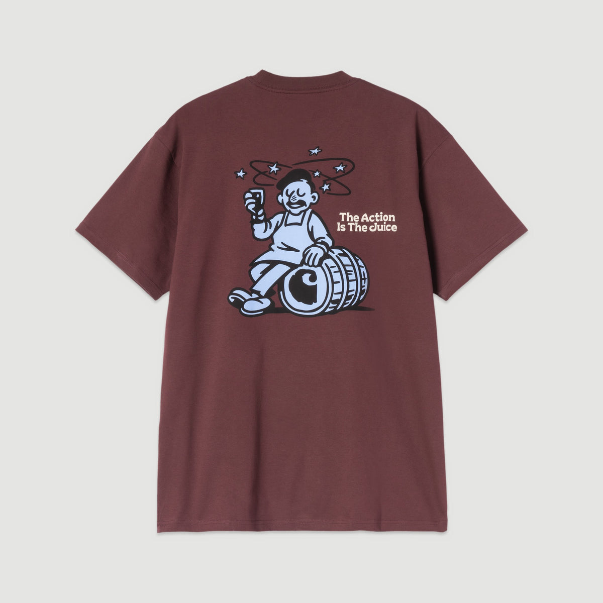 S/S Grape Picker T-Shirt Amarone