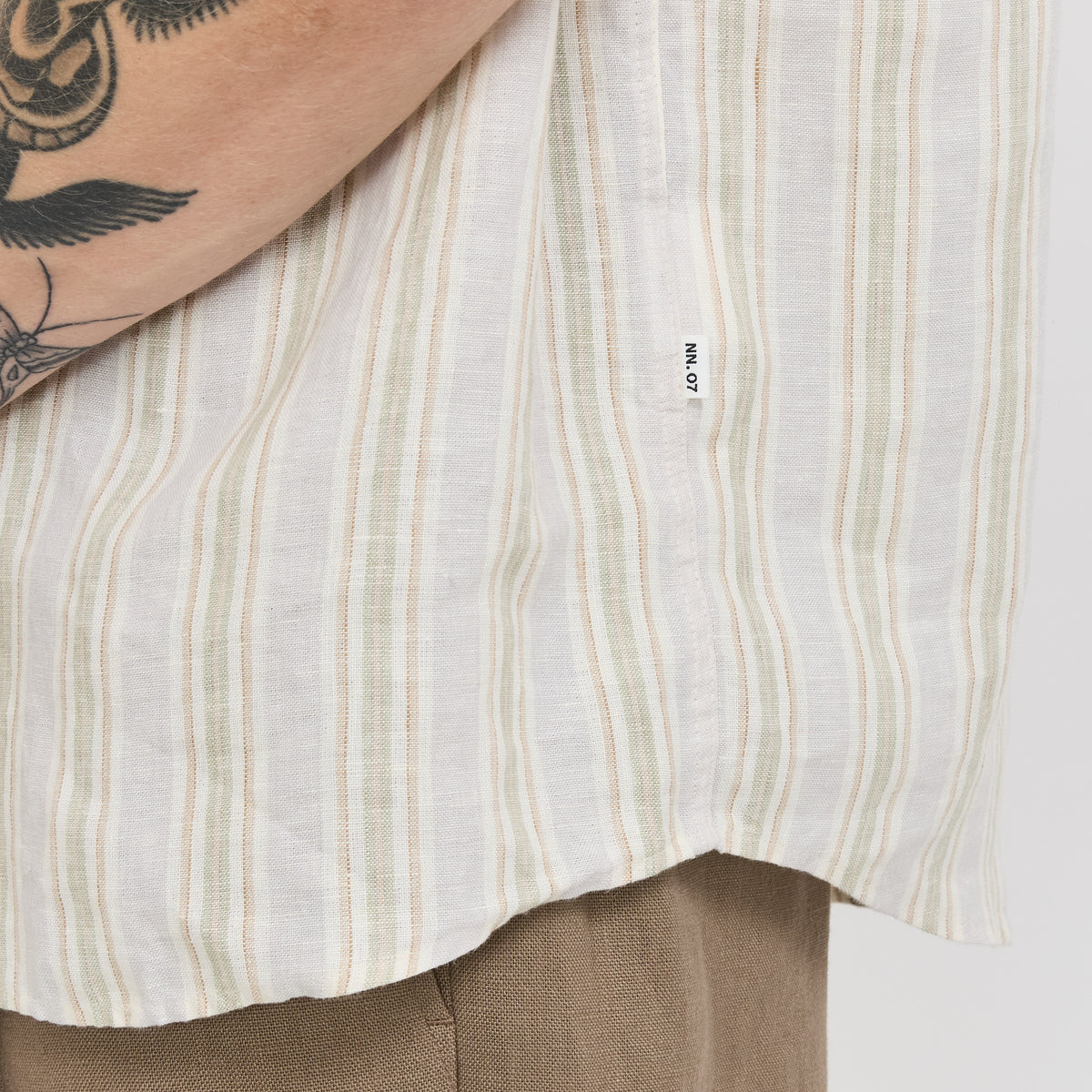 NN07 | Deon SS 5728 Mint Stripe | Maplestore
