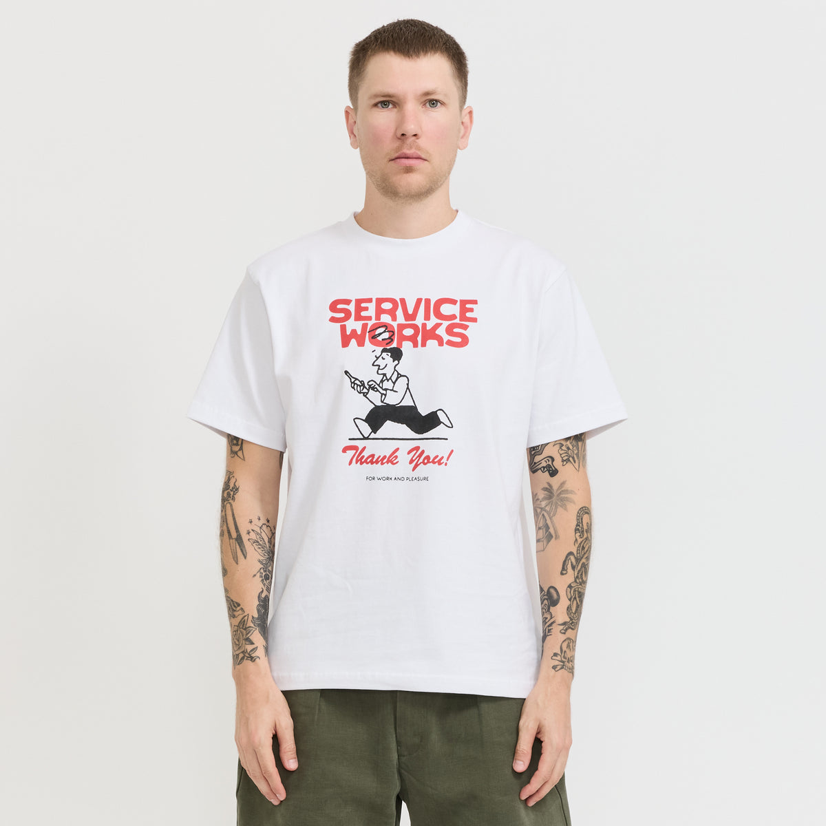 Service Works | Daily Specials Tee White | Maplestore