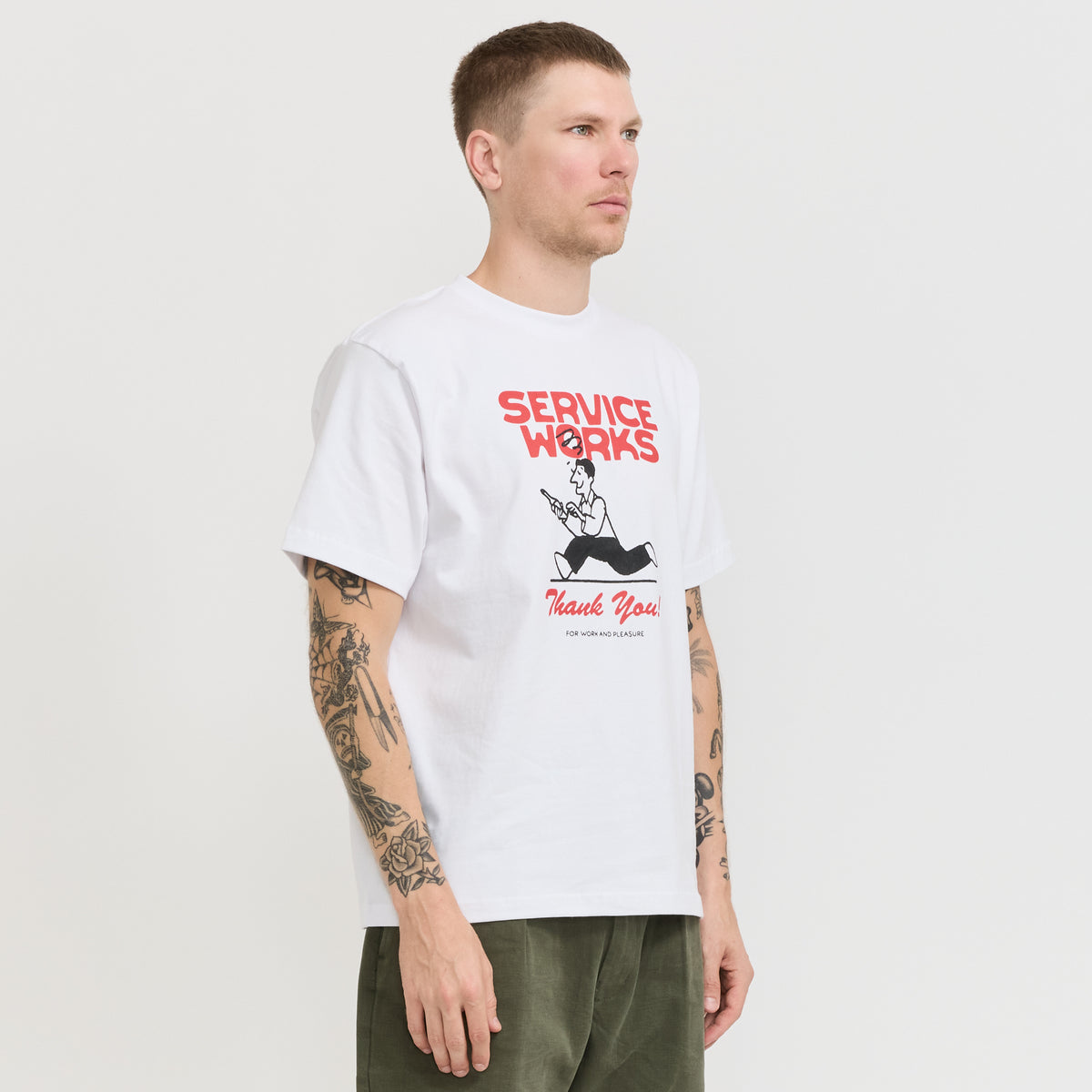 Service Works | Daily Specials Tee White | Maplestore