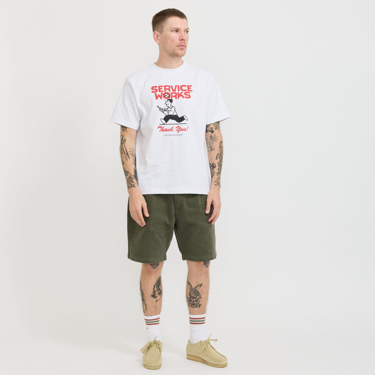 Service Works | Daily Specials Tee White | Maplestore