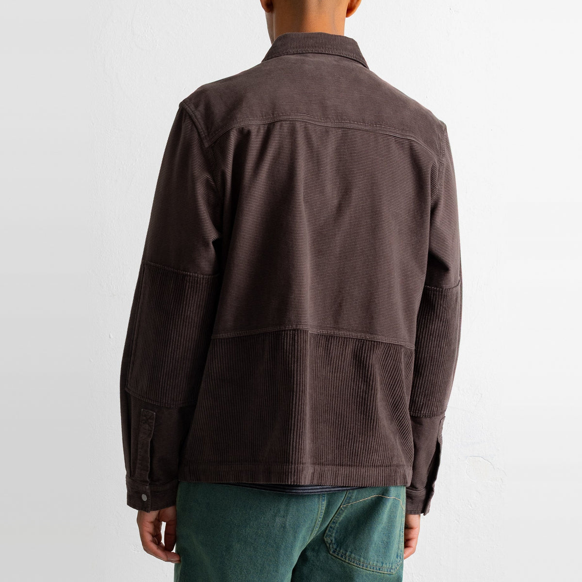 Assembly Worker Jacket Espresso Cord Mix