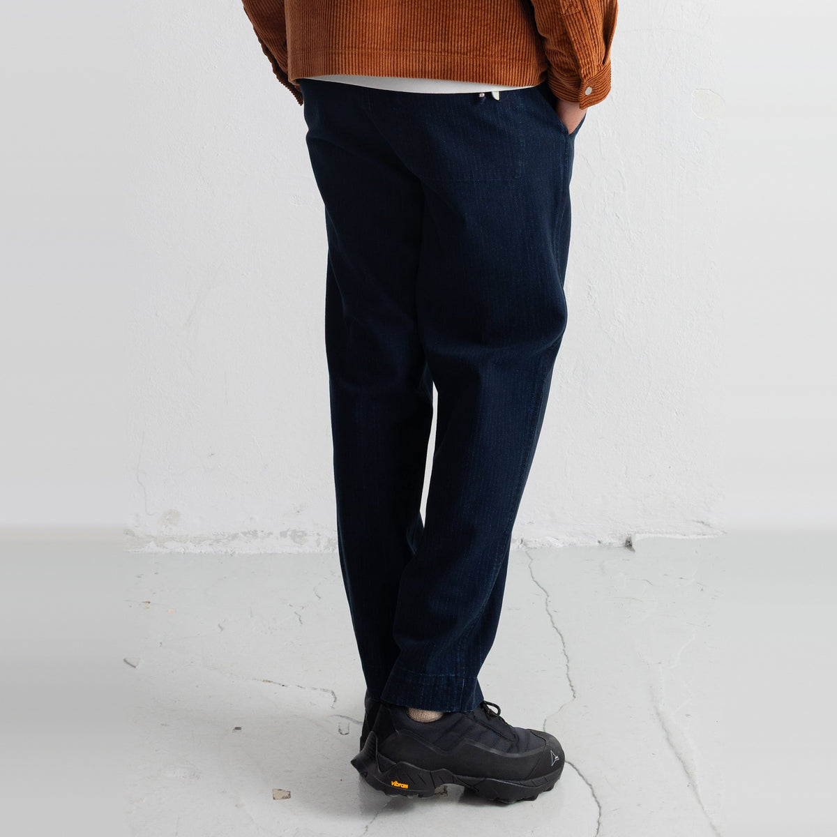 Signal Pant Deep Indigo Herringbone