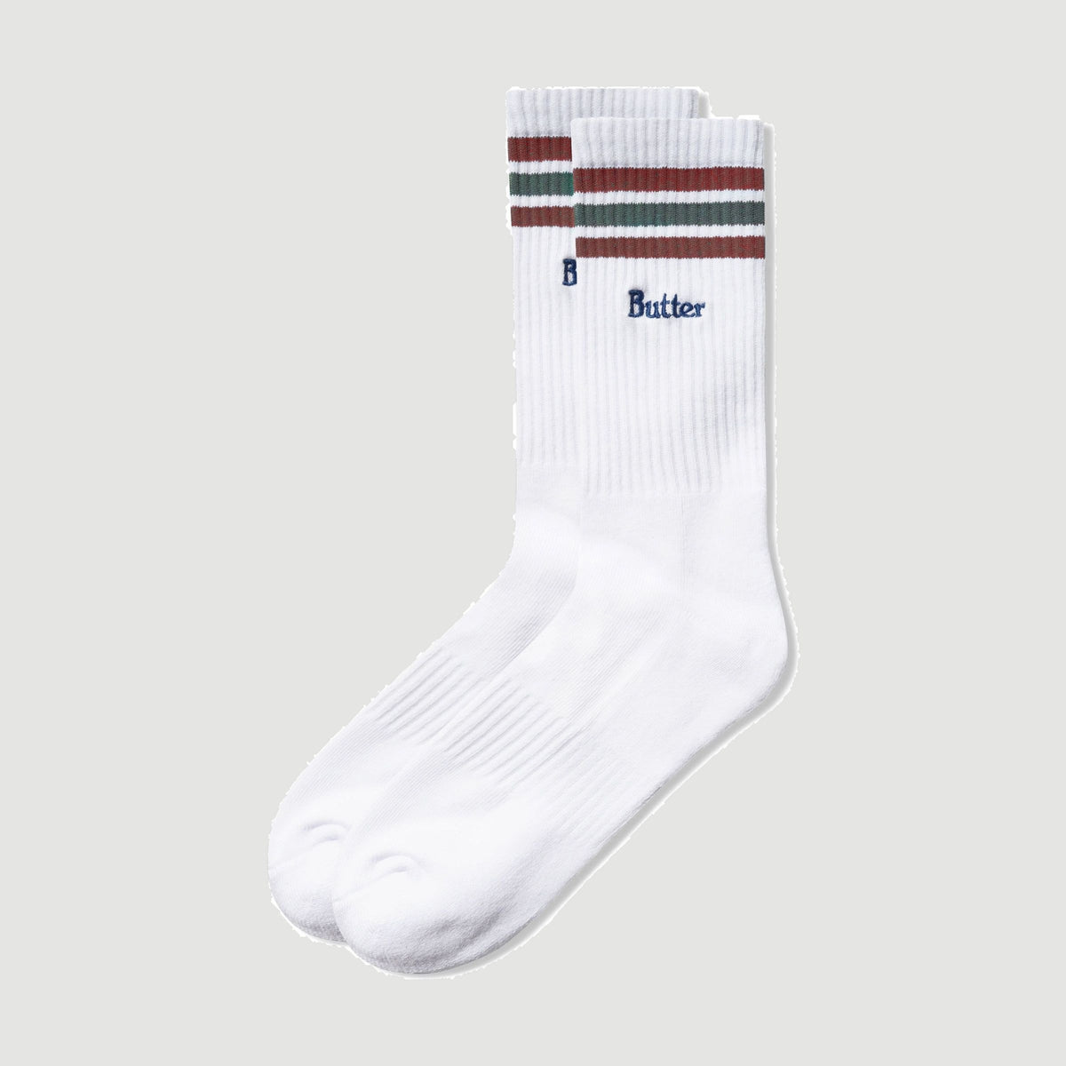 Stripe Socks White