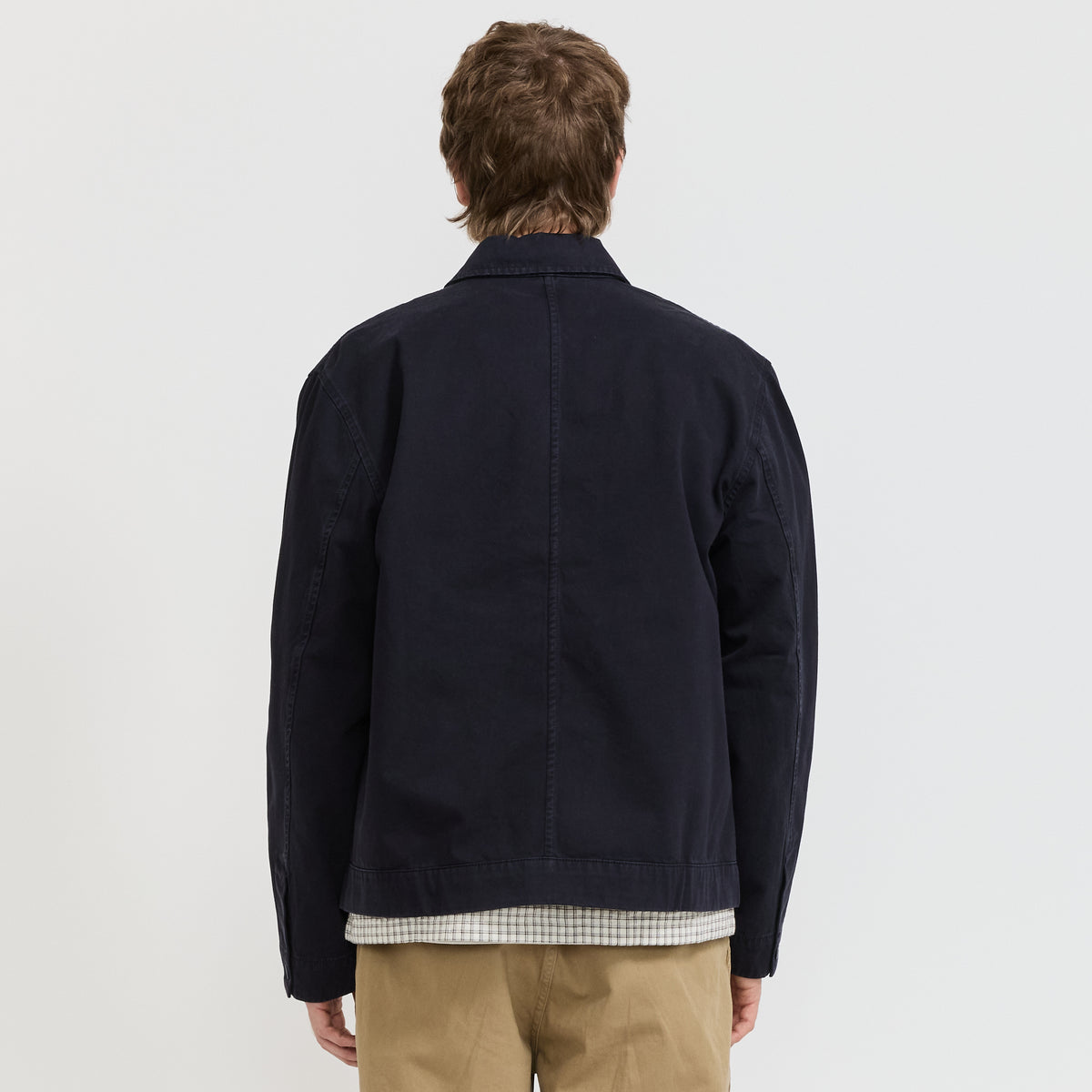 Norse Projects Arresskov Broken Twill Overshirt Dark Navy - image 4