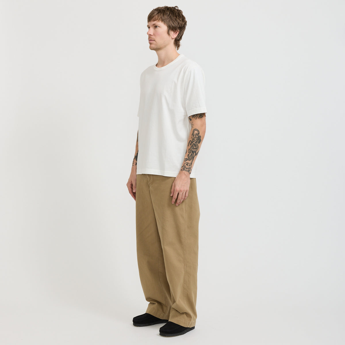 Norse Projects Elmelunde Soft Compact Cotton T-Shirt White - image 7