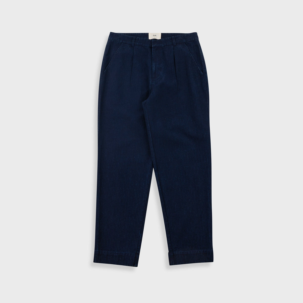Signal Pant Deep Indigo Herringbone