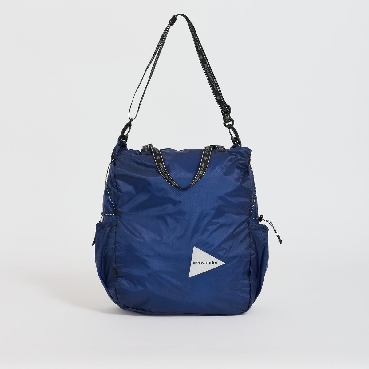 And Wander | Sil Tote Bag Dark Blue | Maplestore