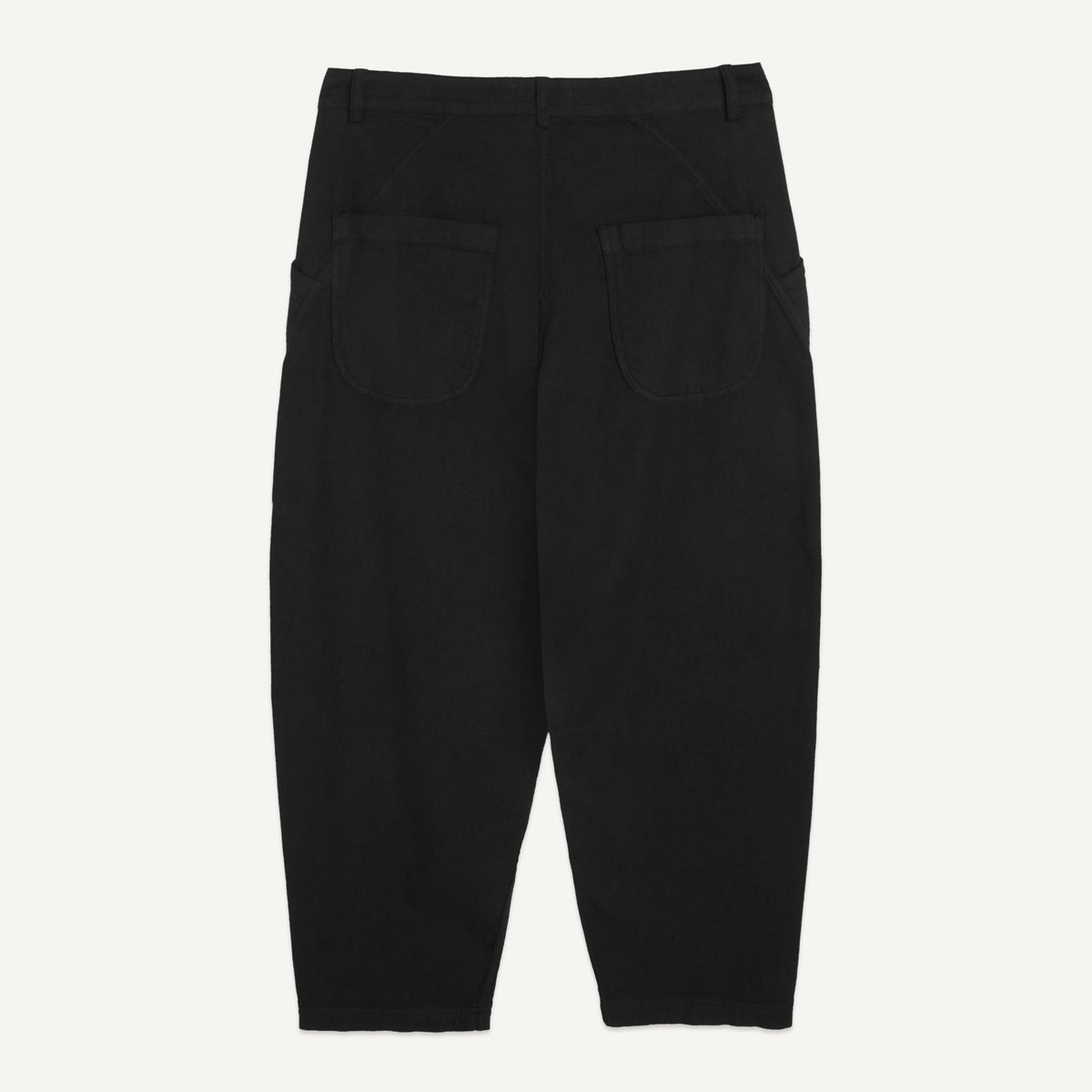 YMC Twisted Seam Trouser in Black - back