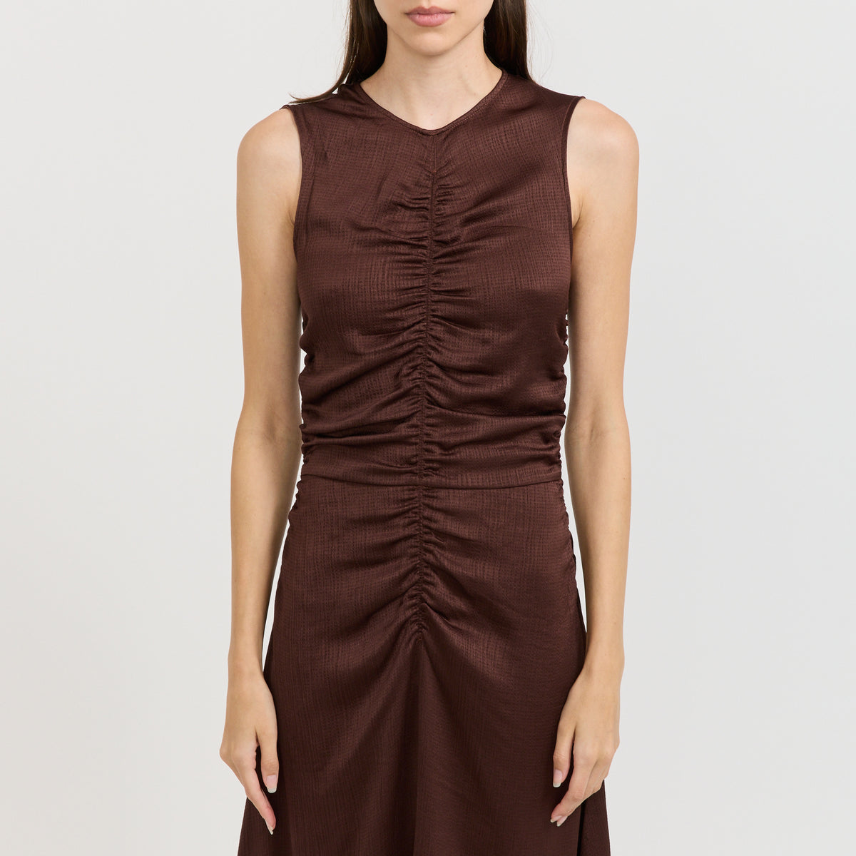 Sessun | Hayworth Dress Moka | Maplestore