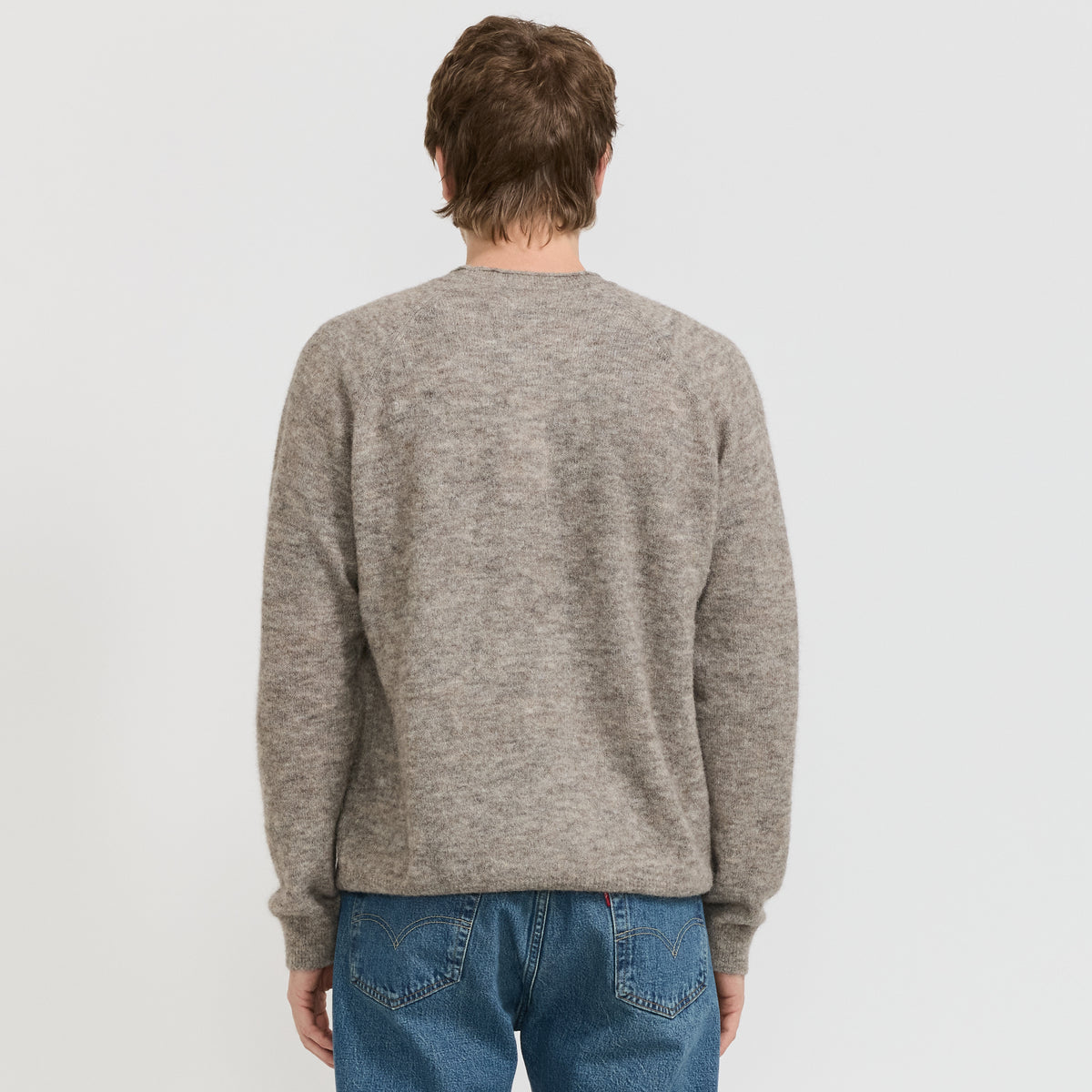 Norse Projects Nordevik Baby Alpaca Sweater Walnut - image 4