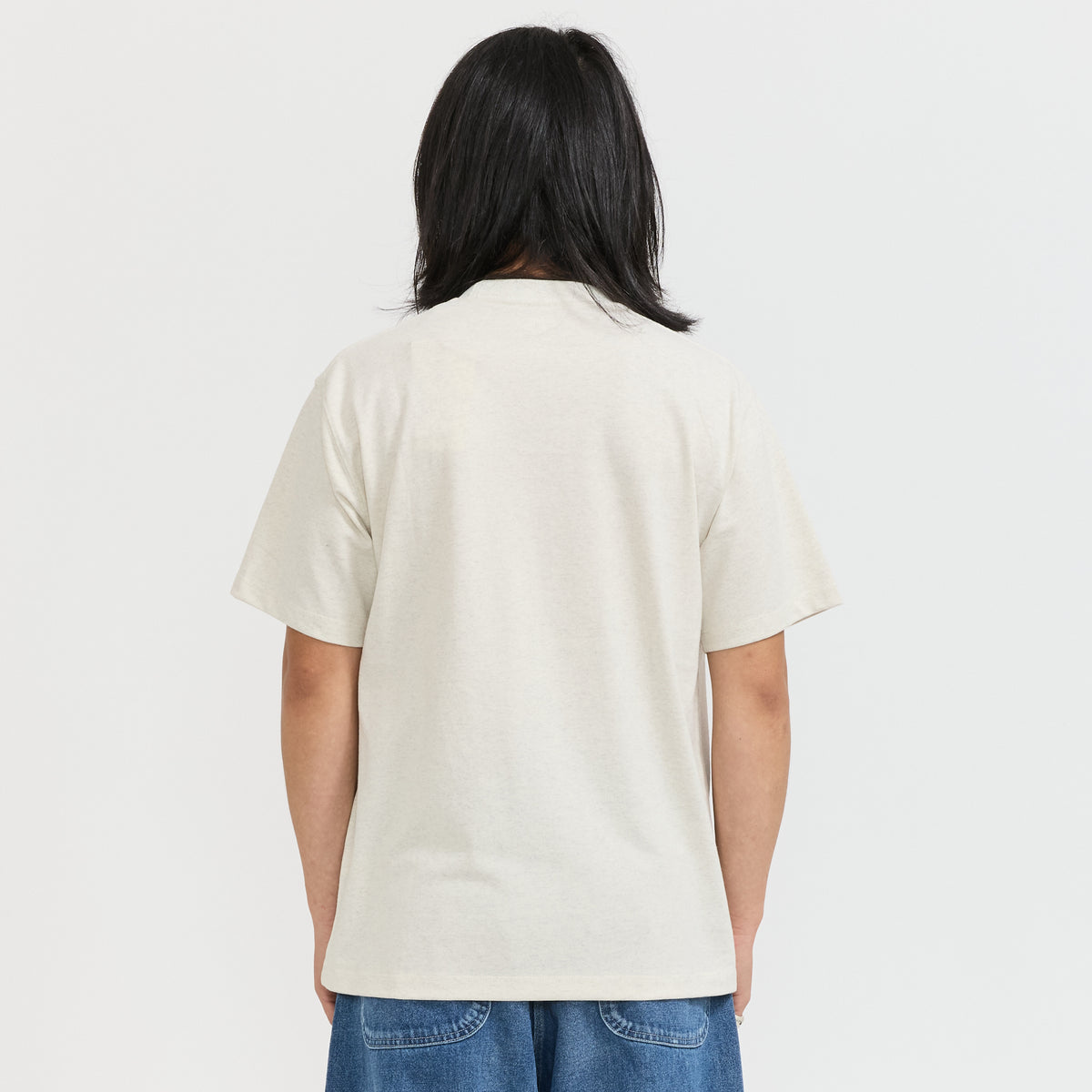 Danton | Pocket T-Shirt Heather Ivory | Maplestore