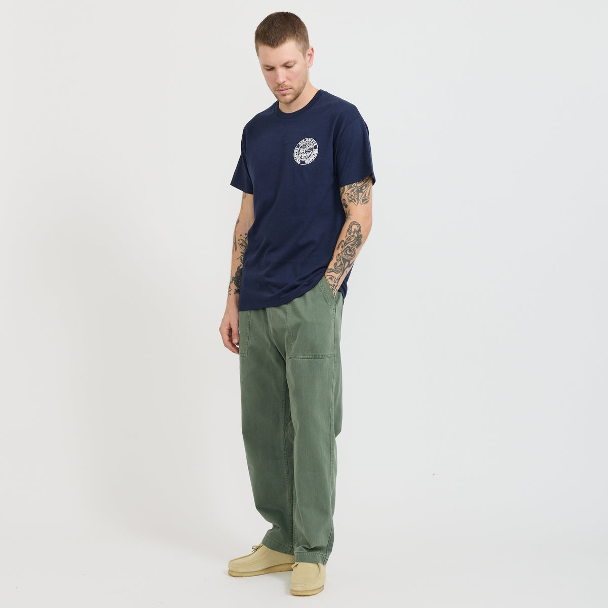 Atlantic Coastal Supplies | Diver Tee Navy | Maplestore