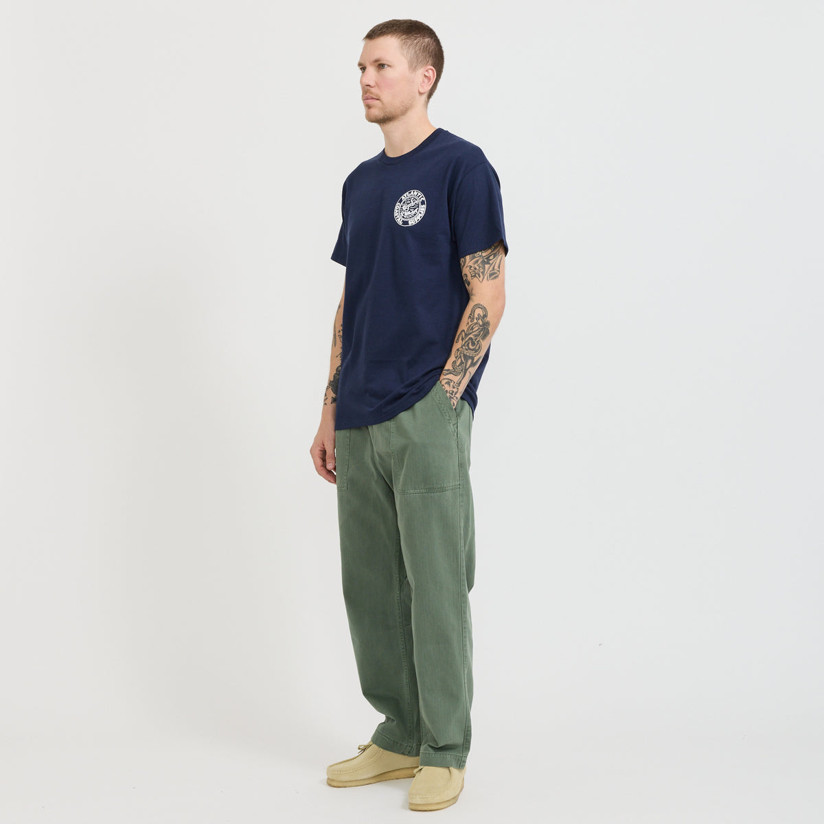 Atlantic Coastal Supplies | Diver Tee Navy | Maplestore