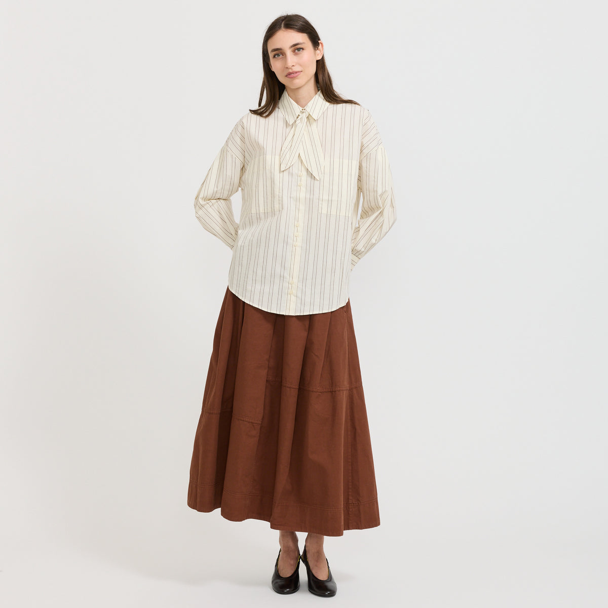 Sessun | Cecily Shirt Whibrowny | Maplestore