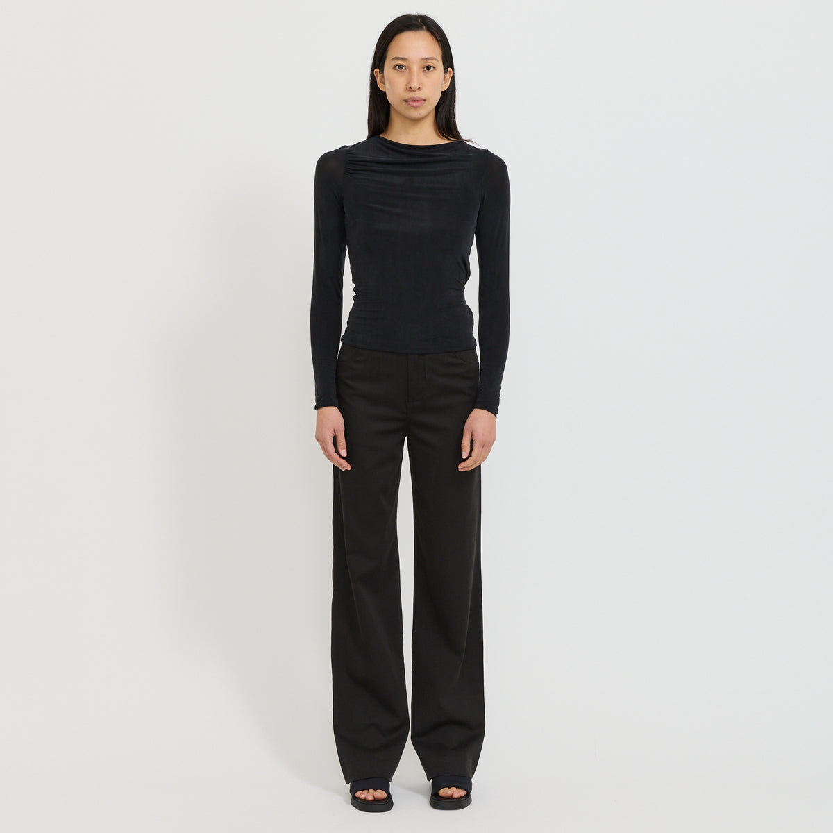 Kylie LS Top Graphite