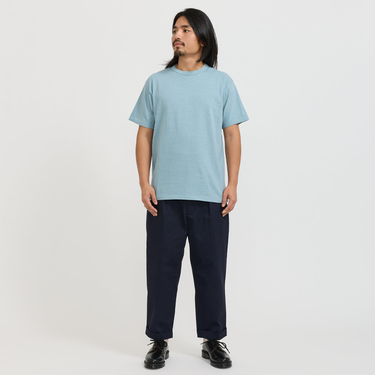 Haleiwa SS T-Shirt Smoke Blue