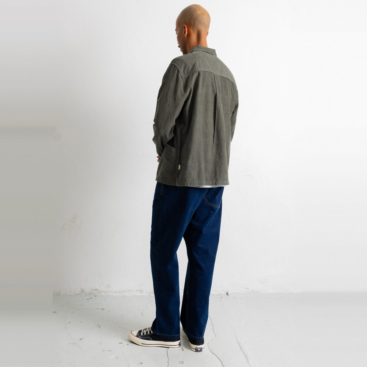 Meyer Shirt Jacket Dark Sage