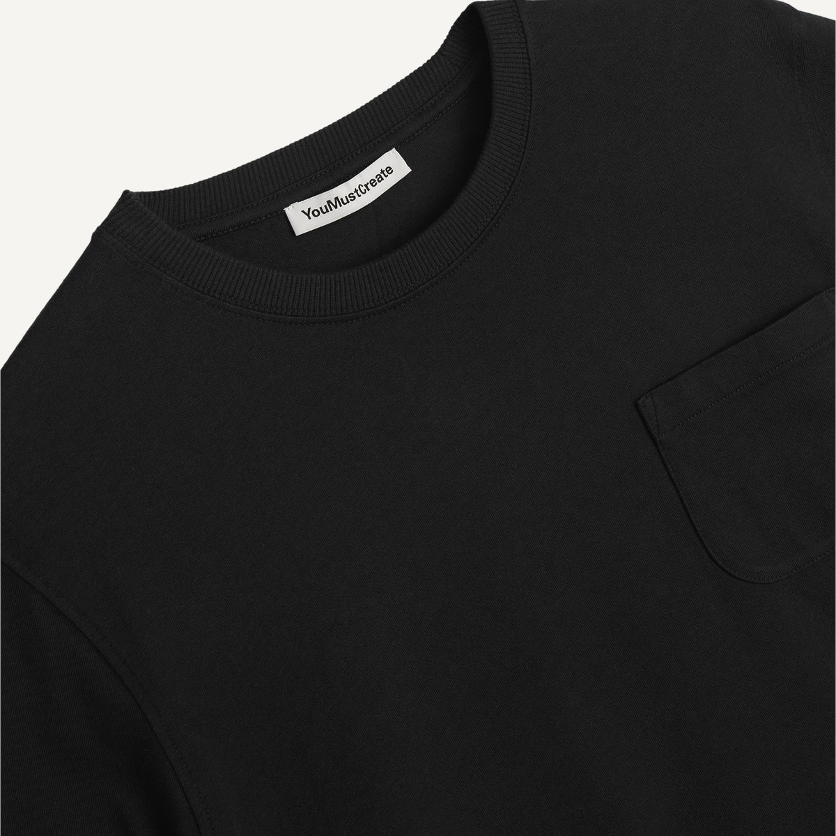 YMC Wild Ones T-Shirt in Black - detail