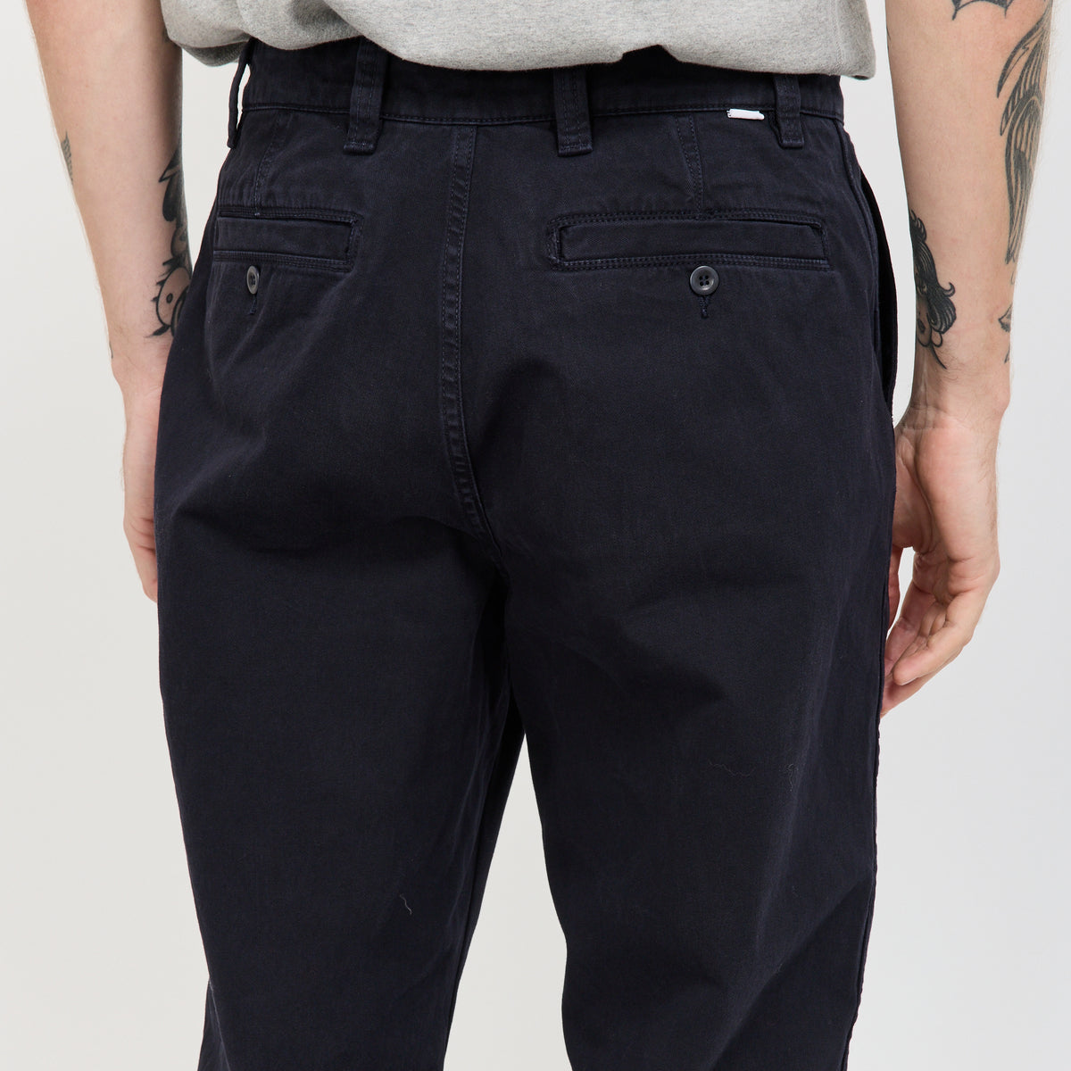 Norse Projects Korshavn Broken Twill Chino Dark Navy - image 7