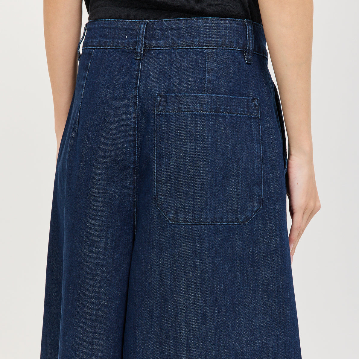 YMC Deadbeat Trouser in Indigo - model 9