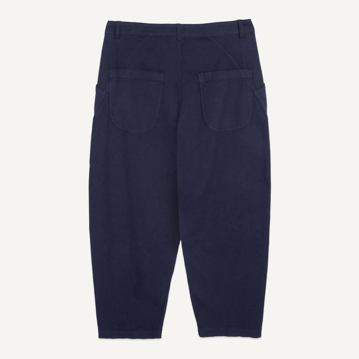 YMC Twisted Seam Trouser in Navy - back