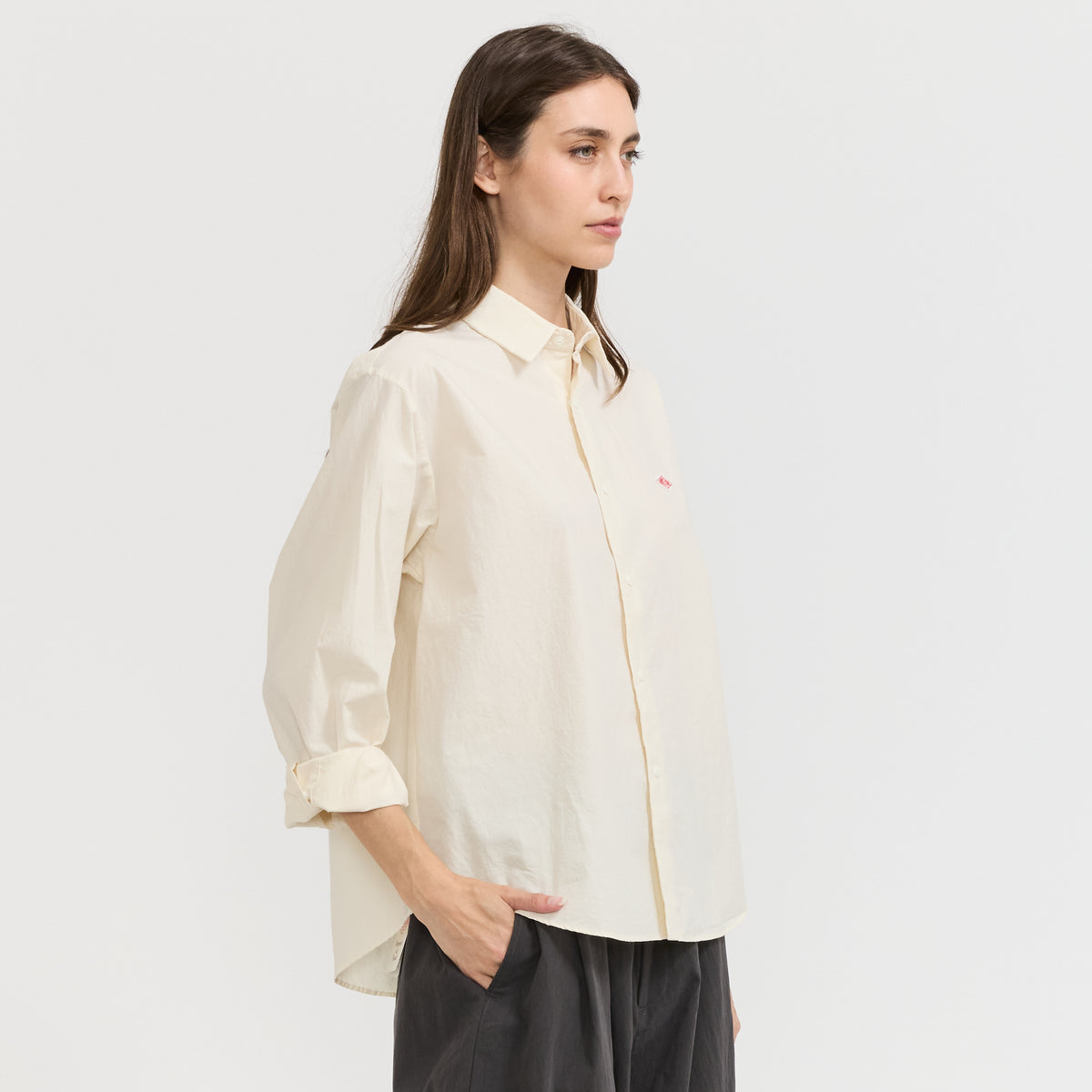Danton | Washed Shirt Off White | Maplestore