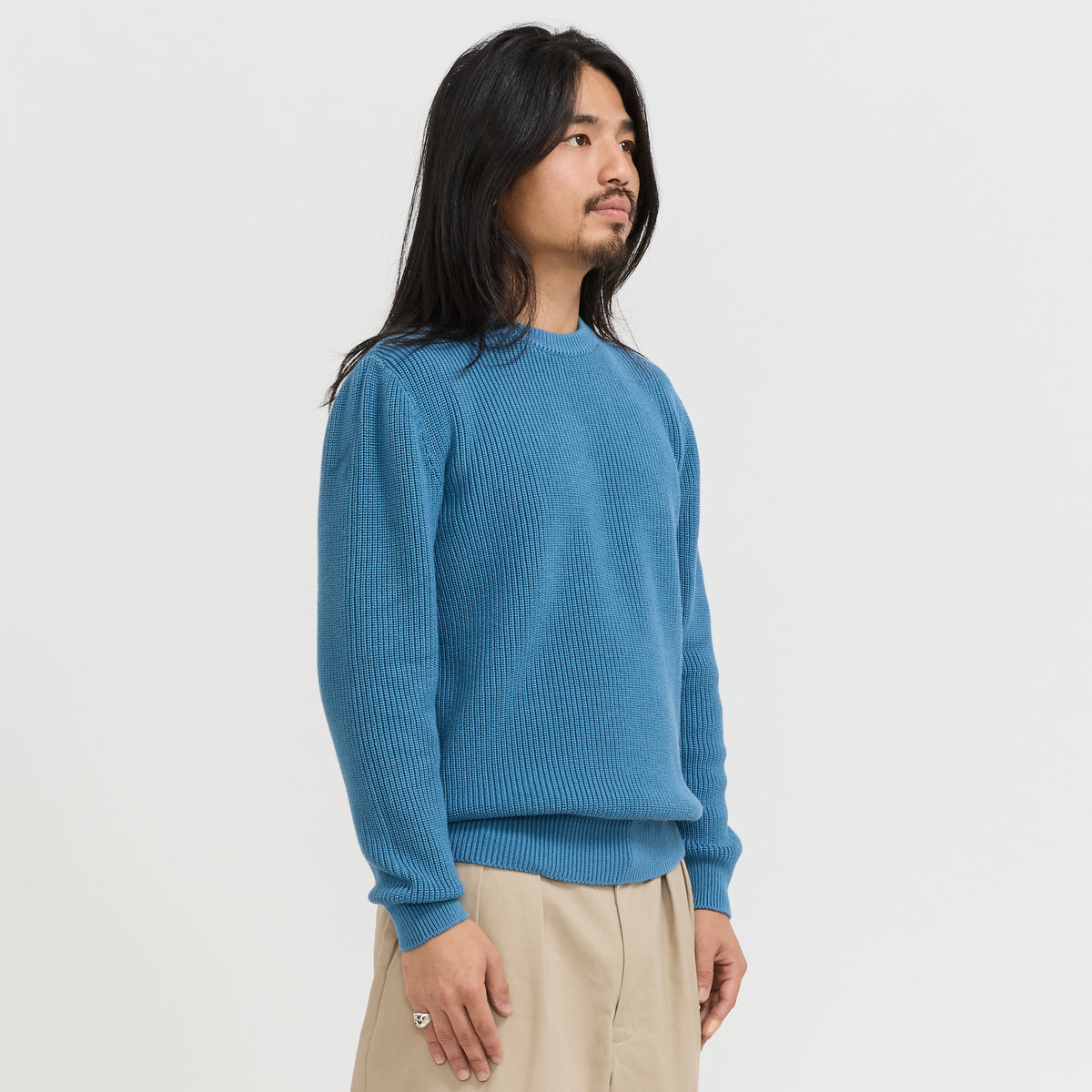 Mooncastle | Cotton Heavy Weight Crewneck Ajisai | Maplestore