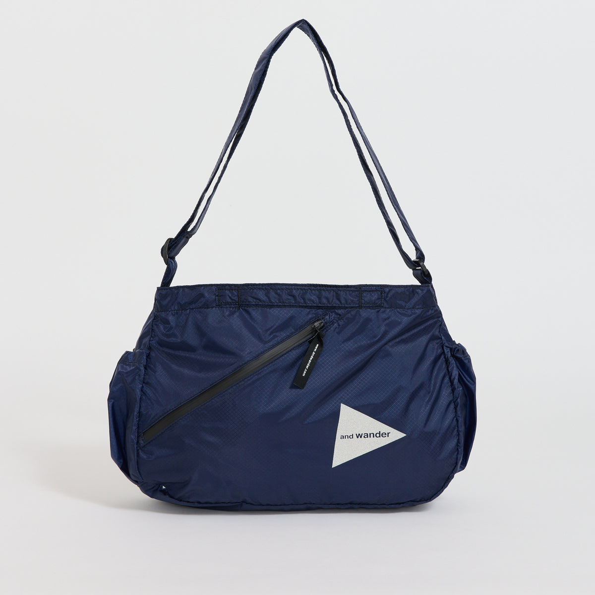 And Wander | Sil Shoulder Bag Dark Blue | Maplestore