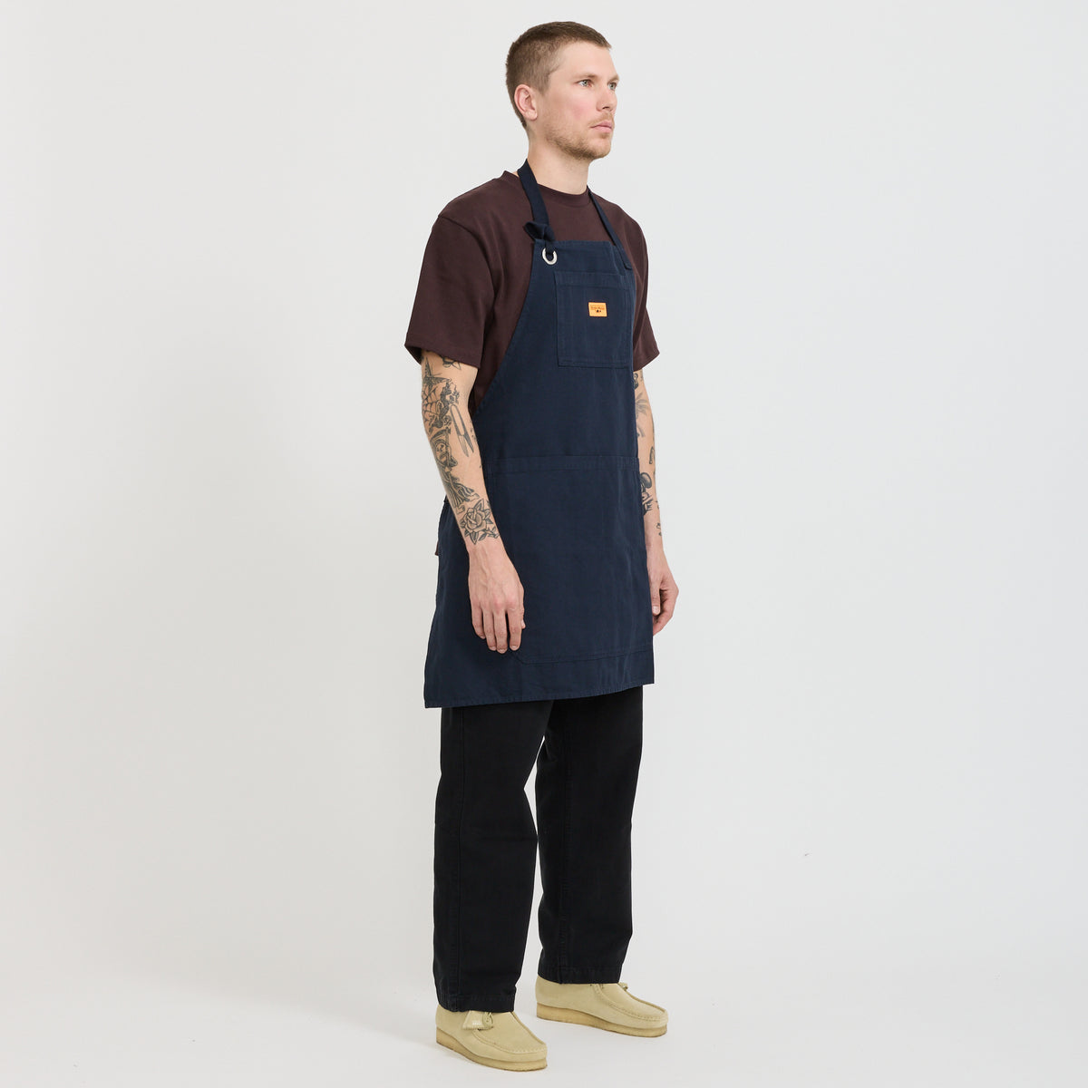 Service Works | Canvas Apron Dark Navy | Maplestore