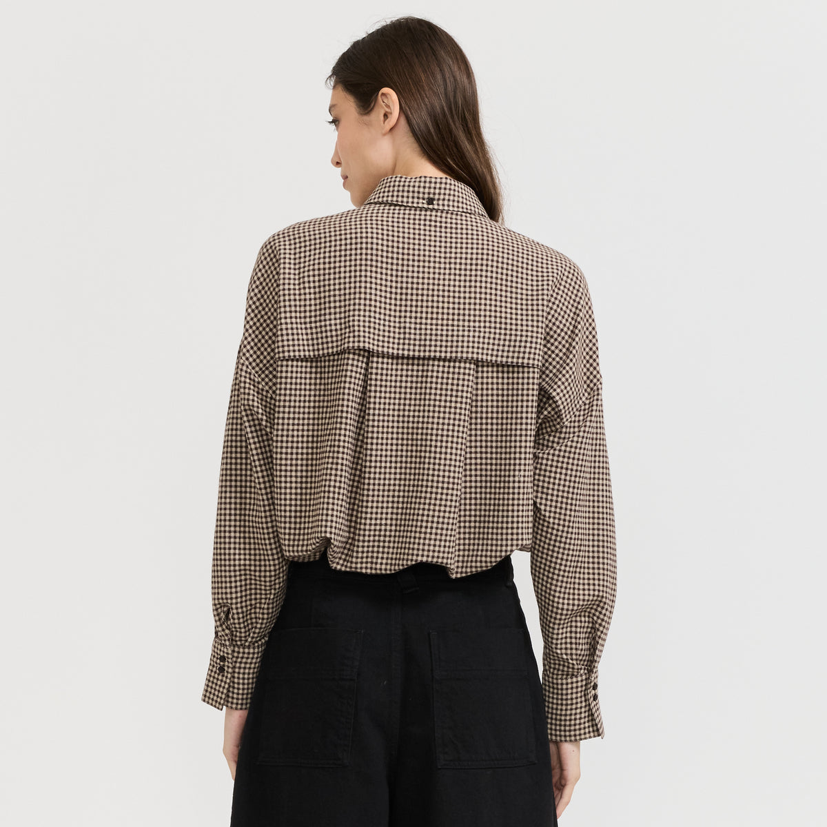 Sessun | Cecily Shirt Ebonysand | Maplestore