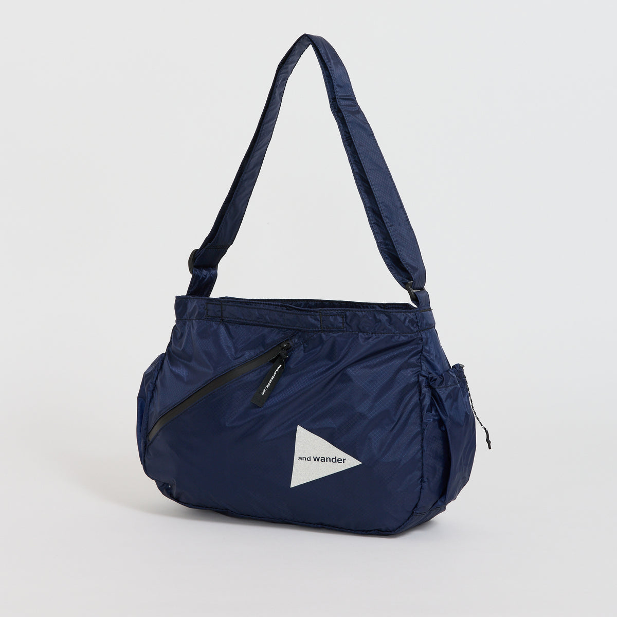 And Wander | Sil Shoulder Bag Dark Blue | Maplestore