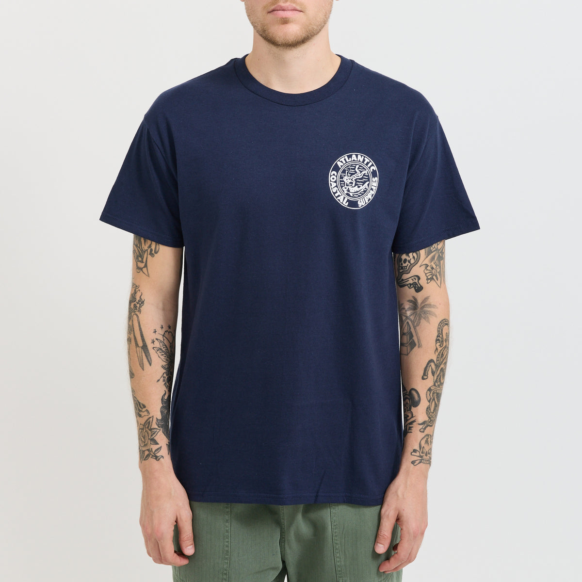 Atlantic Coastal Supplies | Diver Tee Navy | Maplestore