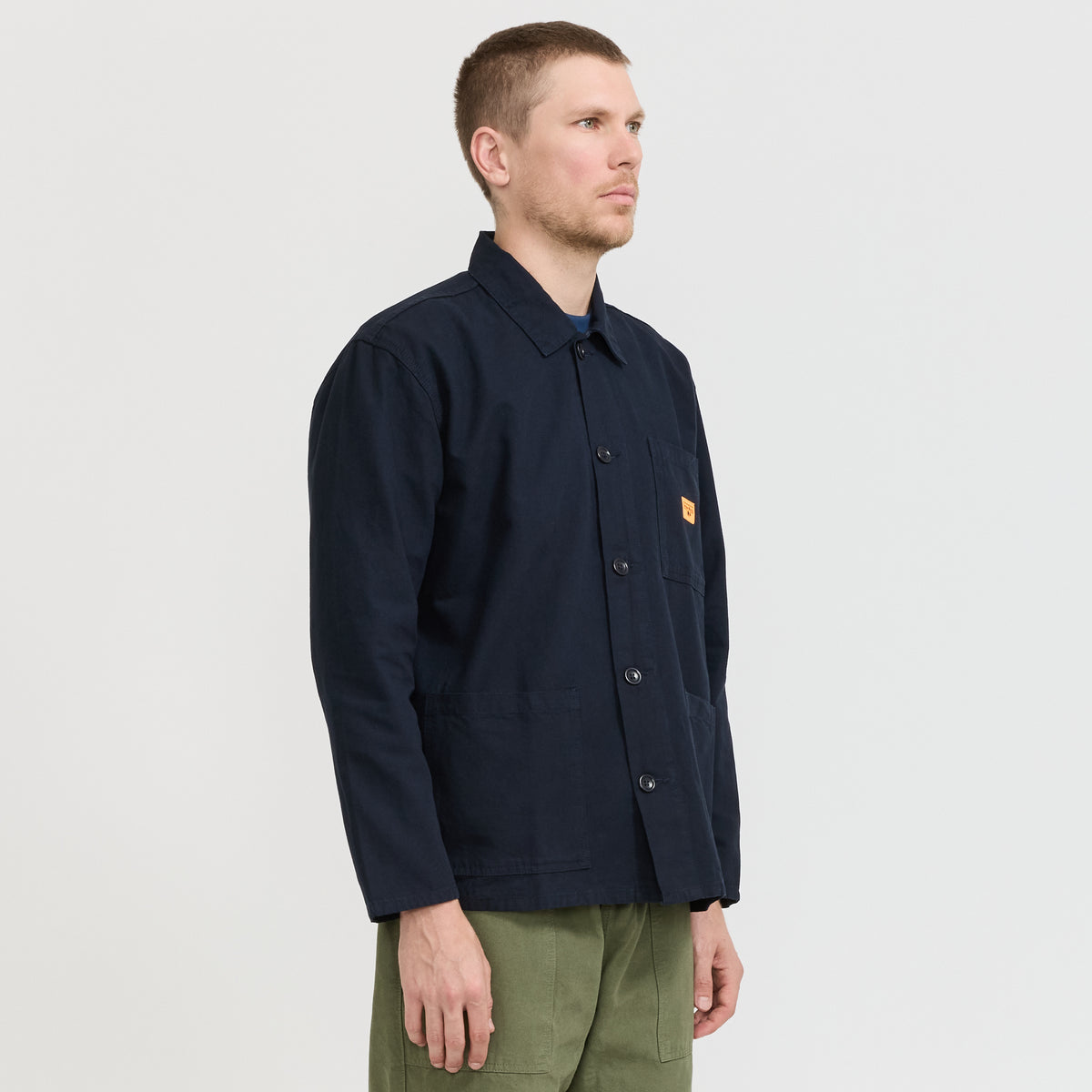 Service Works | Classic Chore Shirt Dark Navy | Maplestore