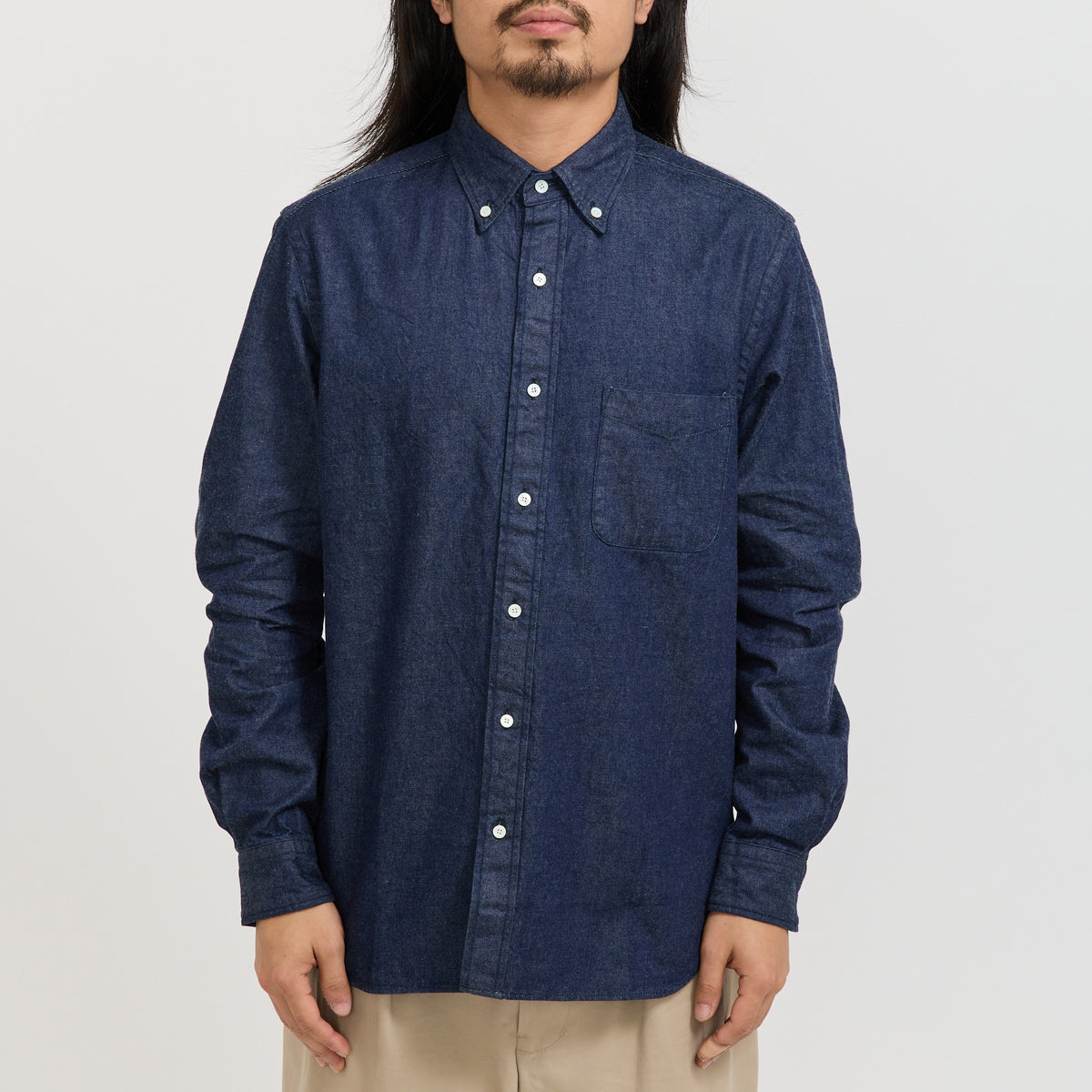 Beams Plus | BD Denim Shirt Indigo | Maplestore